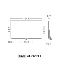 ԲġۡաֻԲġSHARP(㡼) 65V 4Kվƥ AQUOS() EL1饤 4T-C65EL1