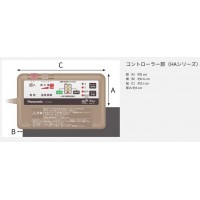 1119ͽPanasonic(ѥʥ˥å) åȥ 2 夻ؤڥå HA꡼ DC-2HAC1-C (١)