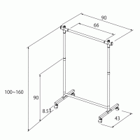 ڥ᡼ľۡԲġۡաֻԲġ̳ۡƻ졦ΥԲġ۵ 90cm ϥ󥬡W90 HSG-431M-BK (֥å)