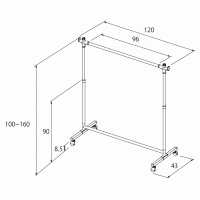 ڥ᡼ľۡԲġۡաֻԲġ̳ۡƻ졦ΥԲġ۵ 120cm ϥ󥬡W120 HSG-432L-BK (֥å)