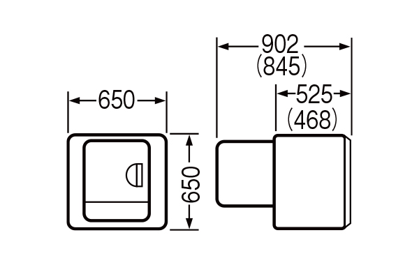 TOSHIBA(東芝) 乾燥容量6kg 衣類乾燥機 ED-608-W (ピュアホワイト) - 生活家電DPsign