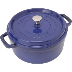 staub(ストウブ) 24cm ラウンド 両手鍋 『ピコ・ココット』 40500-242 (ロイヤルブルー)