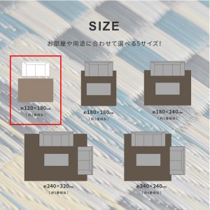 【メーカー直送】【代引不可】【日付・時間指定不可】【北海道・沖縄・離島不可】萩原 約120×180cm 収納簡単 い草ふっくらラグ キハチ 81948400 (ブルー)