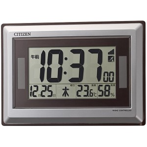 【お取り寄せ】CITIZEN(シチズン) 掛置き兼用タイプ ソーラー電源電波時計 8RZ182-019