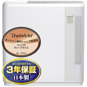 DAINICHI(ダイニチ) 木造12畳 プレハブ19畳 ハイブリッド式 加湿器 『Nタイプ』 HD-N723-W (ホワイト)