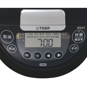 TIGER(タイガー) 1升炊き IHジャー炊飯器 『炊きたて』 JPW-Y180-KV (モーブブラック)