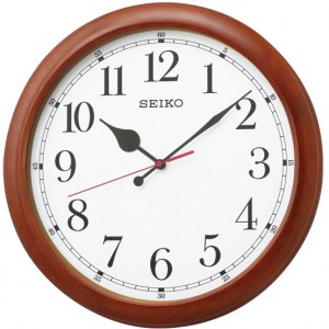 【お取り寄せ】SEIKO(セイコー) 電波掛時計 『電波木枠スイープセコンド』 KX238B