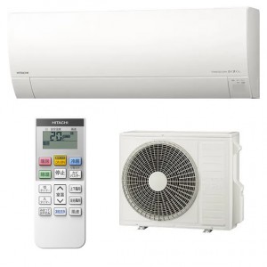 【お取り寄せ】HITACHI(日立) 5.6kW 主に18畳用 単相200V ルームエアコン 『白くまくん MJシリーズ』 RAS-MJ56R2-W (スターホワイト)