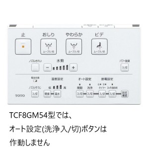 TOTO 瞬間式 温水洗浄便座 『ウォシュレット KMシリーズ』 TCF8GM54-NW1 (ホワイト)