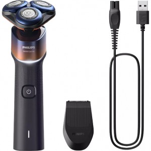 PHILIPS(フィリップス) ウェット＆ドライ電気シェーバー 『Shaver 5000X series』 X5012/05 (オレンジ／アドリアブルー)